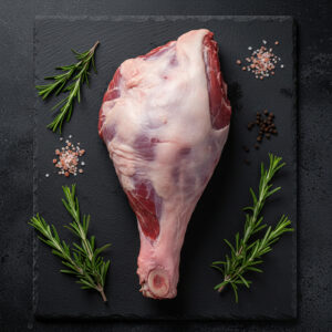 Gigot d’agneau laitier entier non coupé