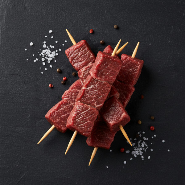 Mini brochettes de bœuf