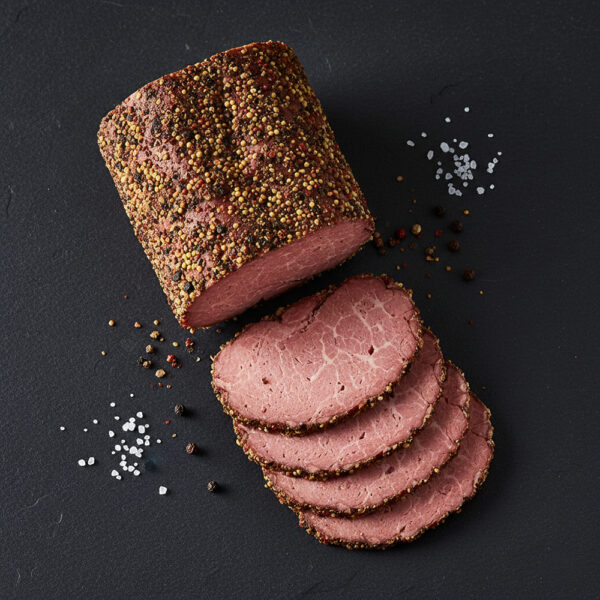 Pastrami de bœuf en tranches, sans VSM