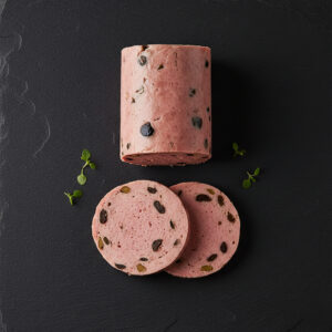 Roulade bœuf-volaille aux olives en tranche