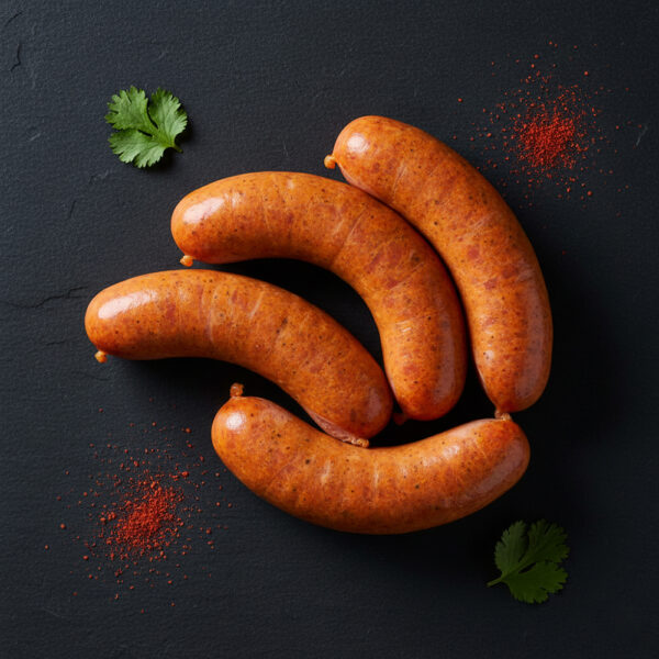 Saucisse de veau à la farce de veau tandoori