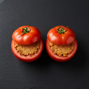 Tomates farcies à la farce de veau