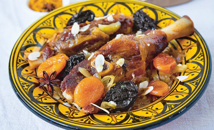 recette Tajine d'agneau aux pruneaux