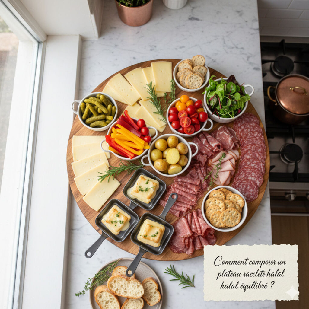 Plateau raclette halal