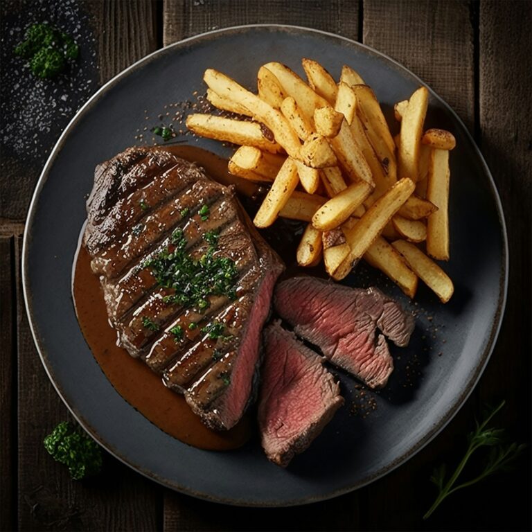 steak halal Saint-Gratien repos après cuisson