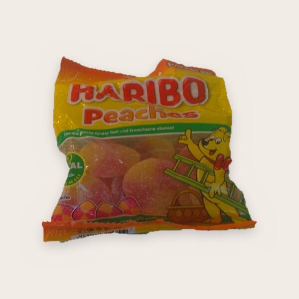 Bonbons Haribo Peaches halal fabriqués en Turquie