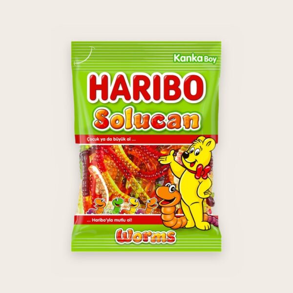Bonbons Haribo Solucan halal fabriqués en Turquie
