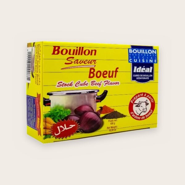 Bouillon Idéal bœuf, 2 cubes 19 g