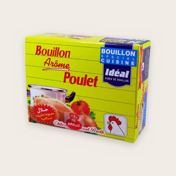 Bouillon Idéal poulet, 2 cubes 19 g