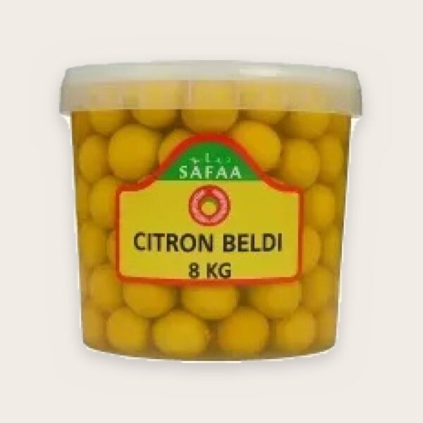 Citrons confits, boîte plastique 350 g