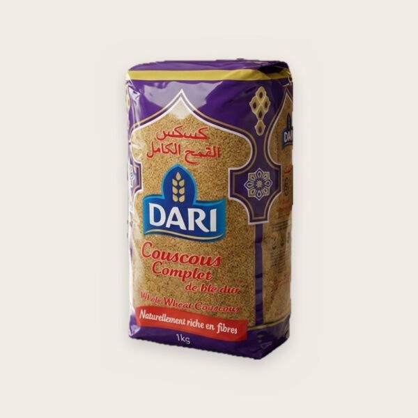 Couscous complet de blé dur Dari 1 kg