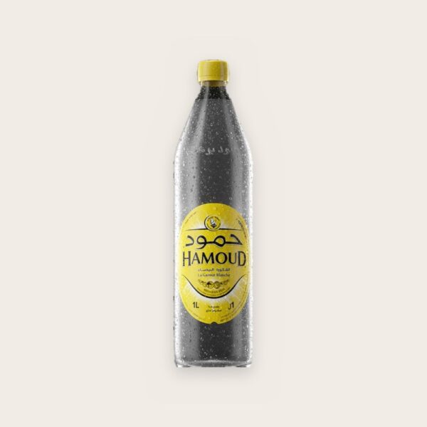 Hamoud La Gazouz blanche en verre 1 litre