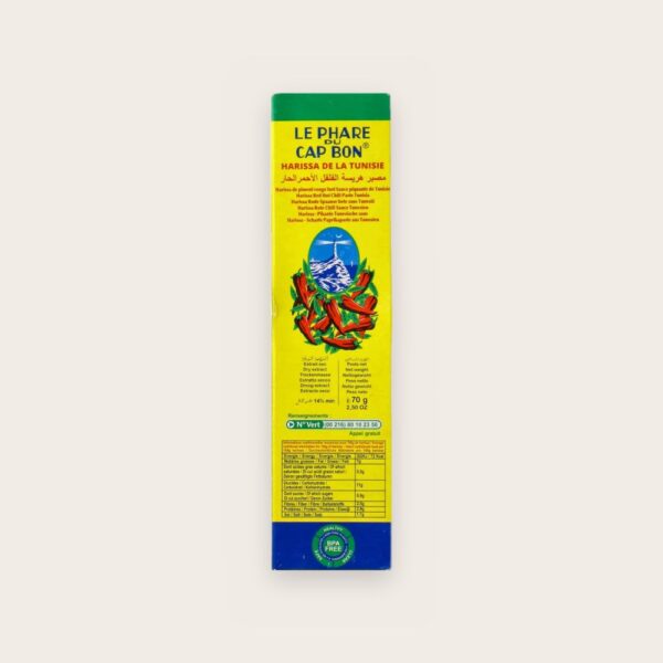 Harissa du Cap Bon en tube de 70 g